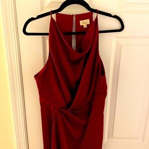 Lina satin dress — Size Med